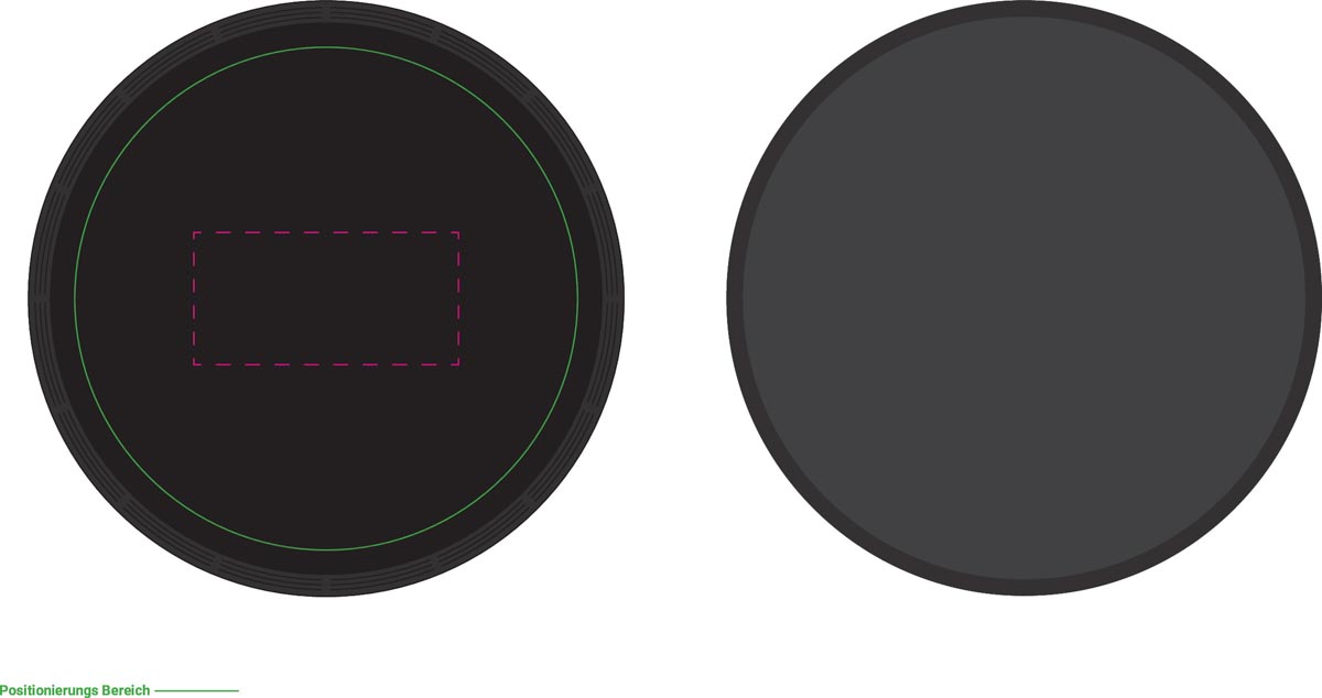 auf Innenseite (8x4 cm)