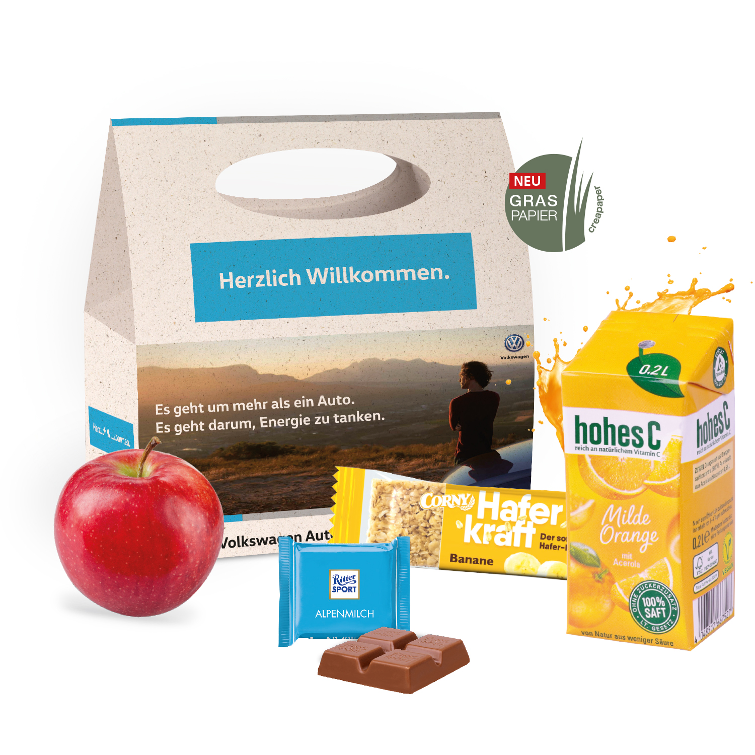 Rundum (ca. 16,4 x 7,9 x 16,6 cm)