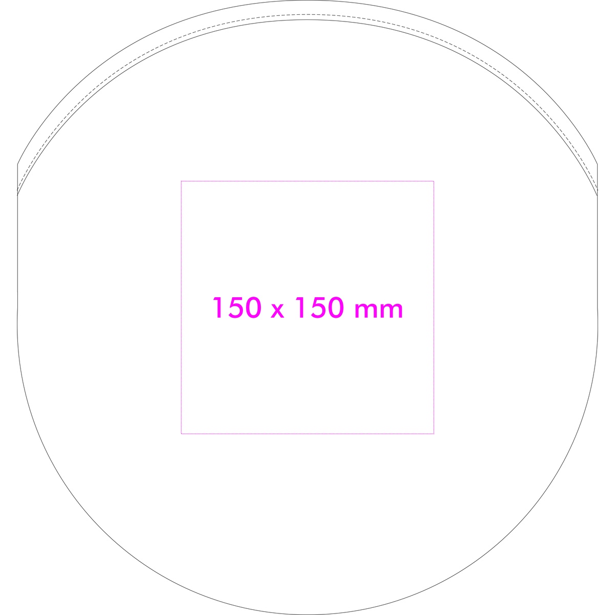 Vorderseite (15 x 15 cm)