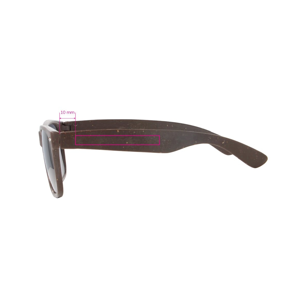 1 cm vom linken Scharnier (6 x 55 mm)