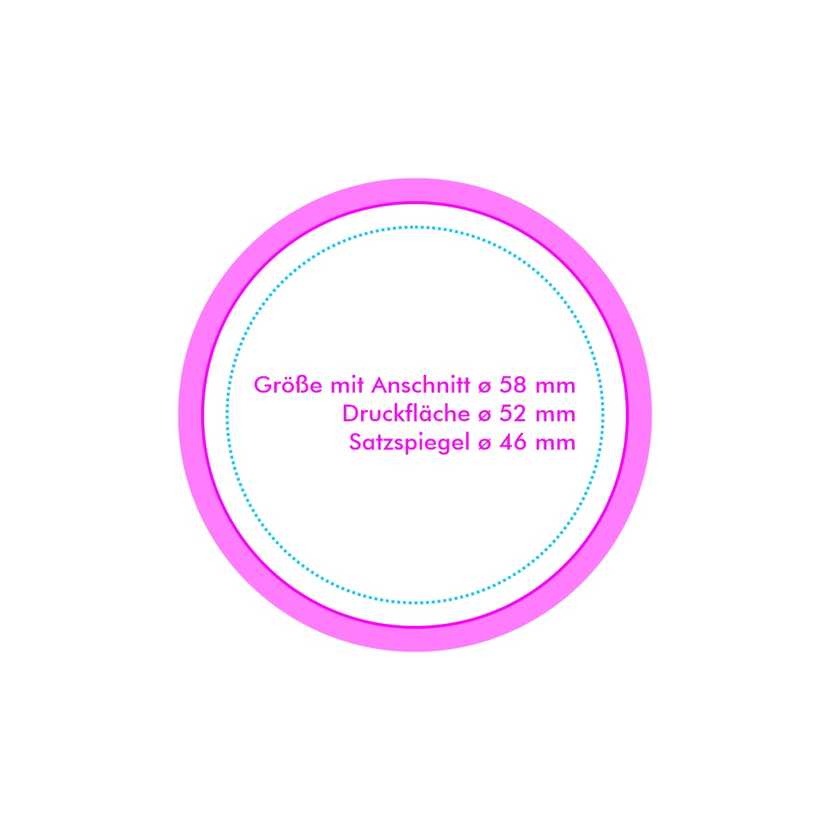 oben (ø 5,2 cm)