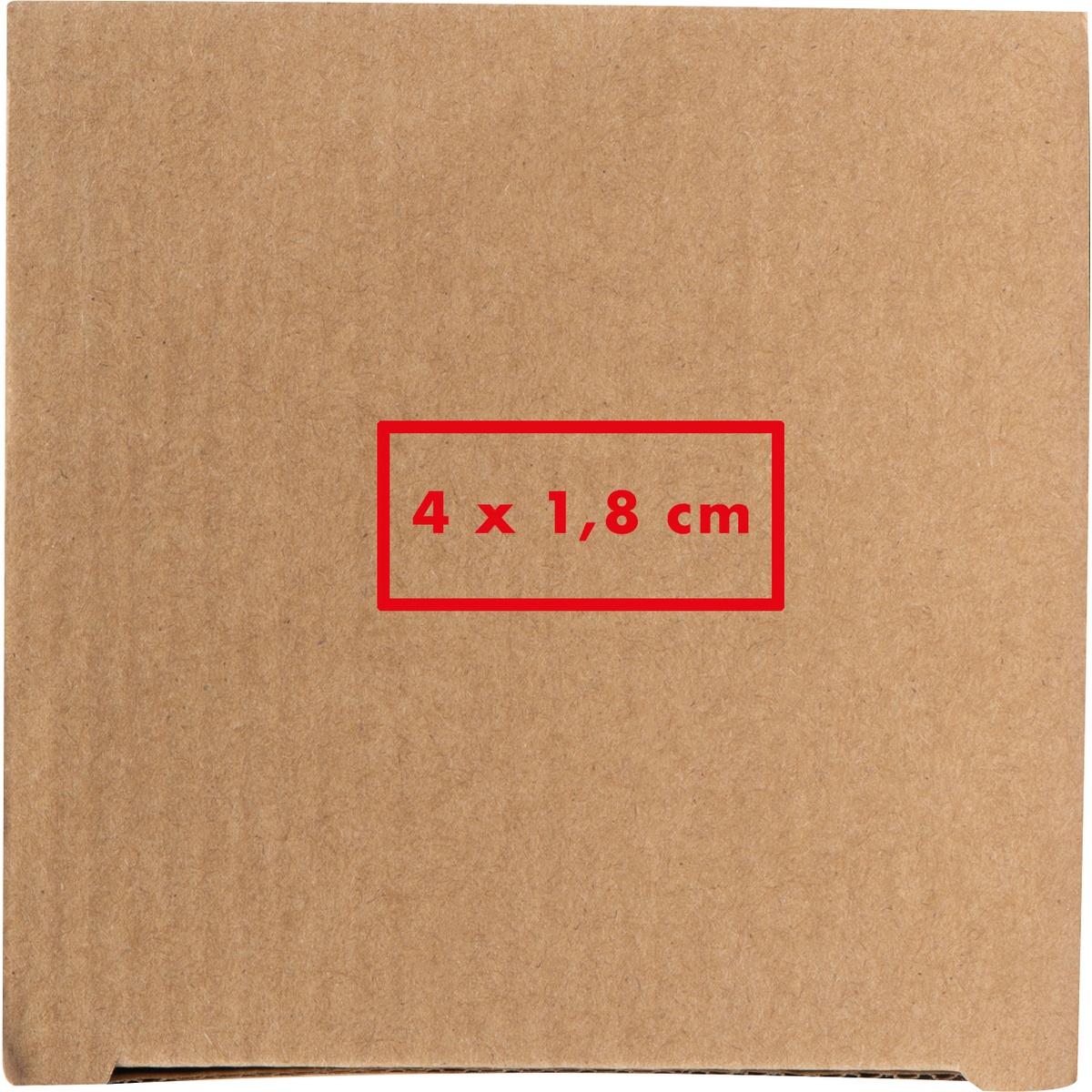 Auf der Verpackung (4 x 1,8 cm)