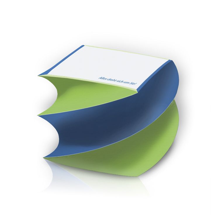 Einzelblatt (9,5 x 9,5 cm)