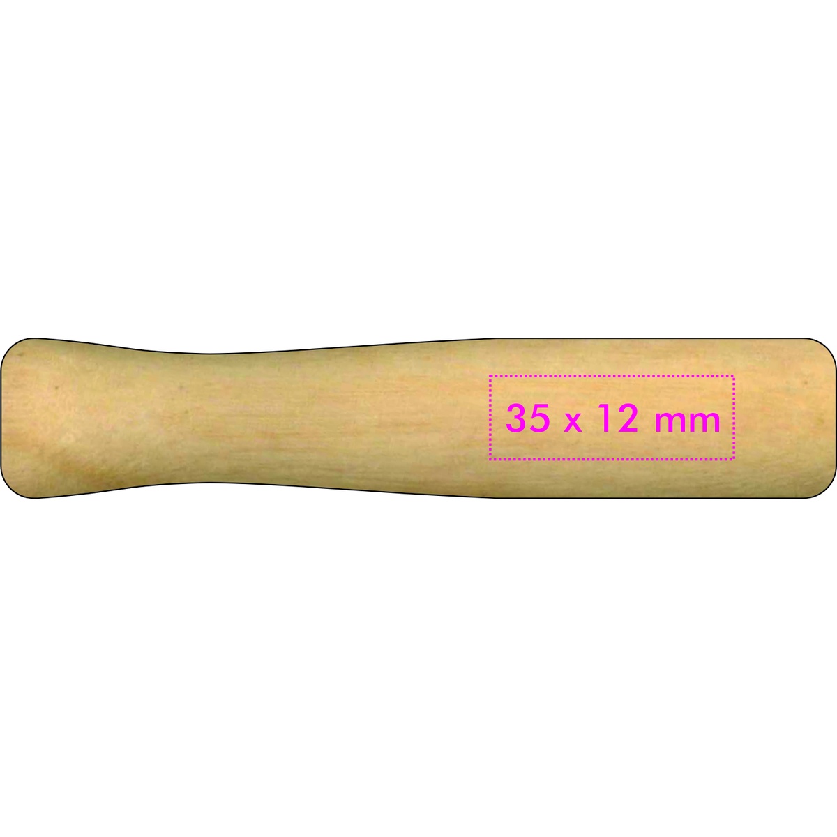 Seite rechts (3,5 x 1,2 cm)