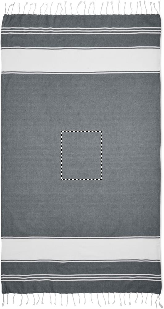 Handtuch mittig (28 x 23 cm)