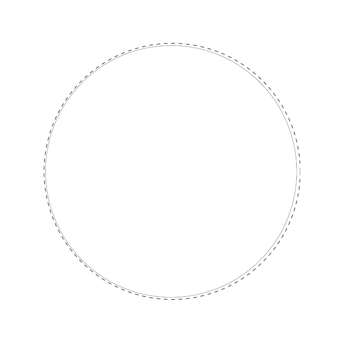 Komplette Oberfläche (Ø 200 mm)