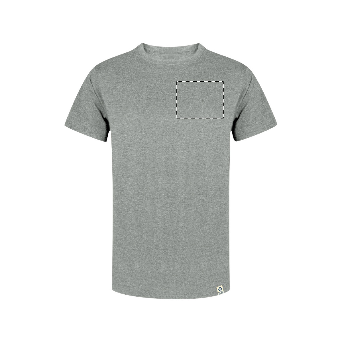 Linke Brust (150 x 80 mm)