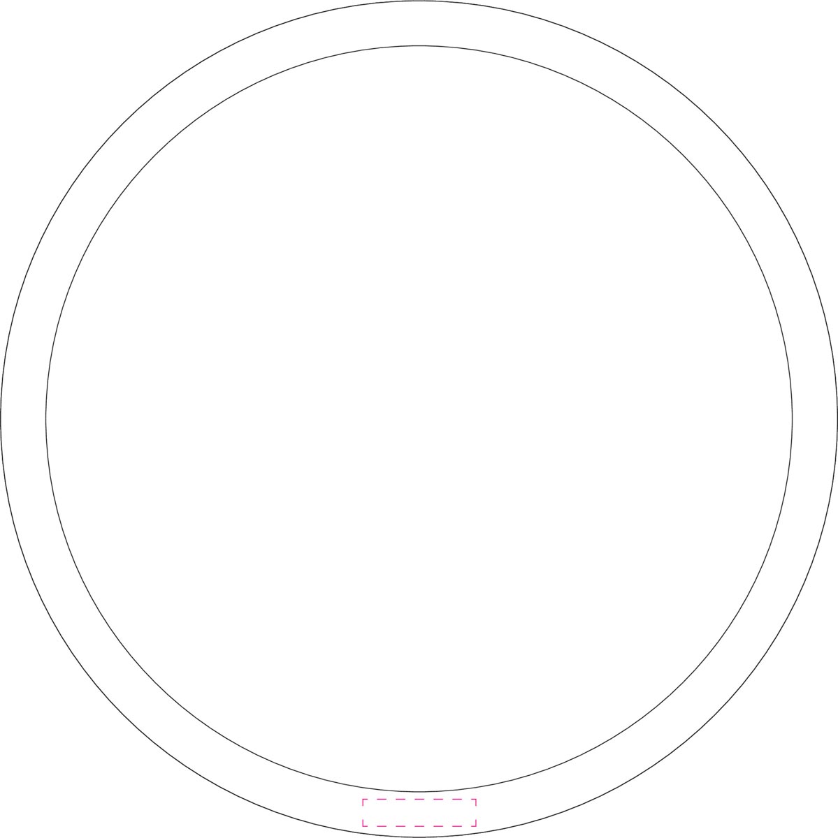 Rand - Unterseite (5x1,2 cm)