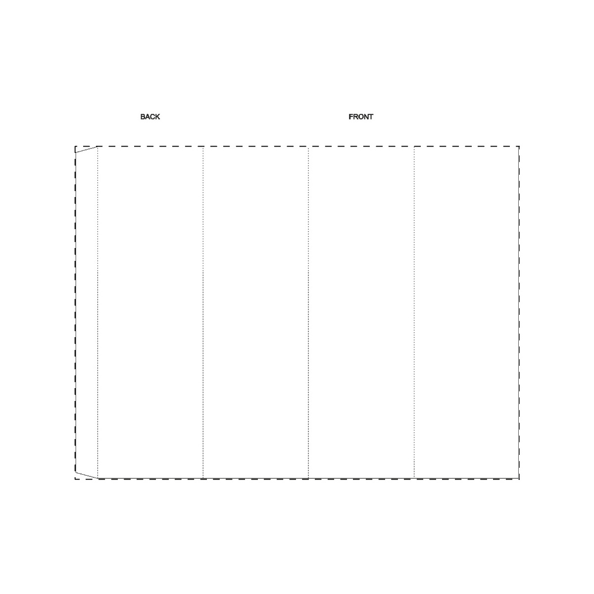 Maßgefertigte Papierbanderole (321 x 240 mm)