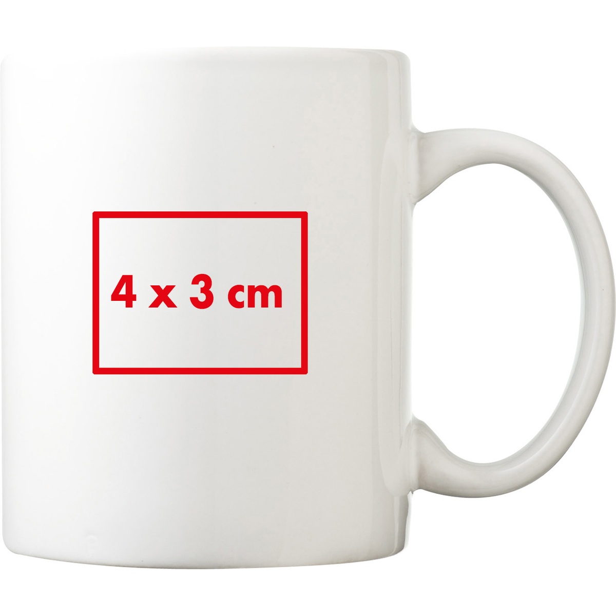 Auf dem Becher (4 x 3 cm)