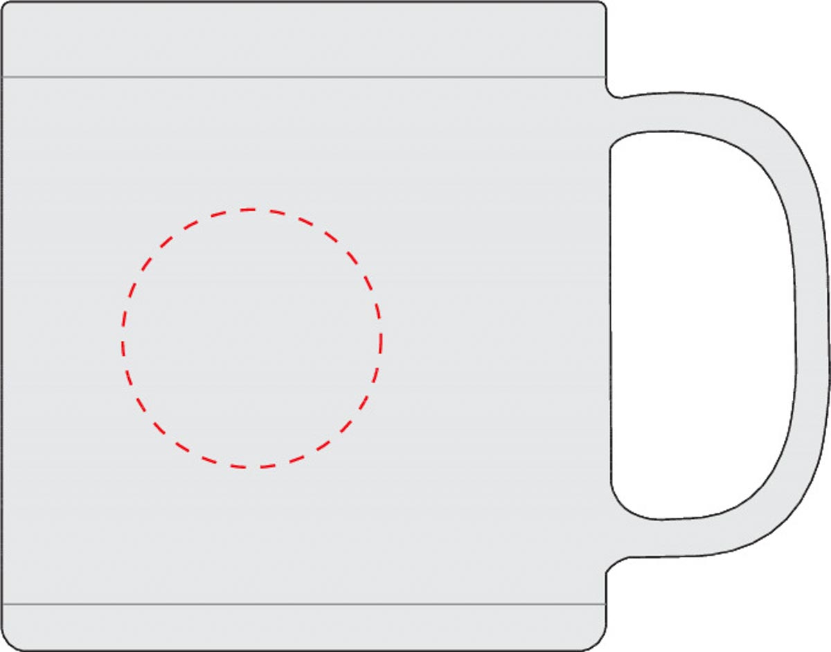 links vom Henkel (Ø 3,5 cm)