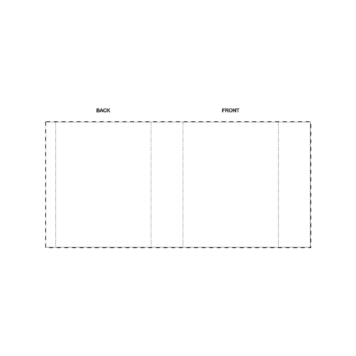 Maßgefertigte Papierbanderole (272 x 132 mm)