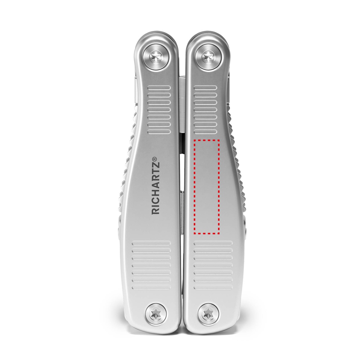 Auf dem Griff Rückseite rechts (1 x 3,2 cm)