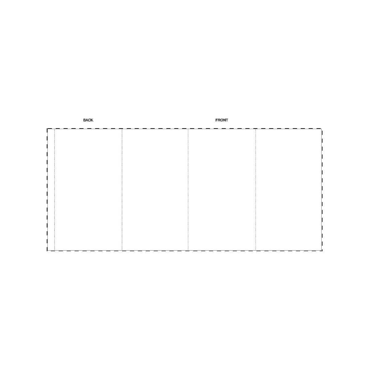 Maßgefertigte Papierbanderole (391 x 177 mm)