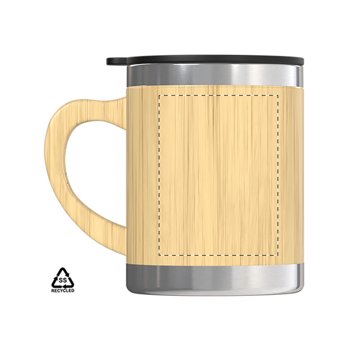 Für Linkshänder (20 x 60 mm)