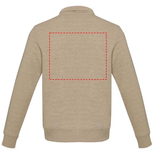 Großflächig auf die Rückseite (28 x 23 cm )