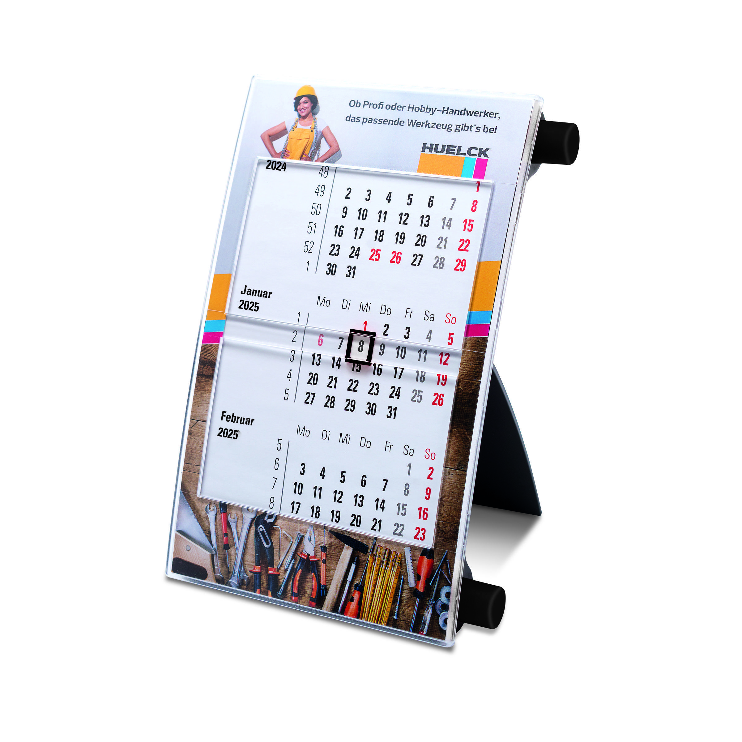 Papiereinleger hinter Gehäusefront (17,8 x 10,6 cm)