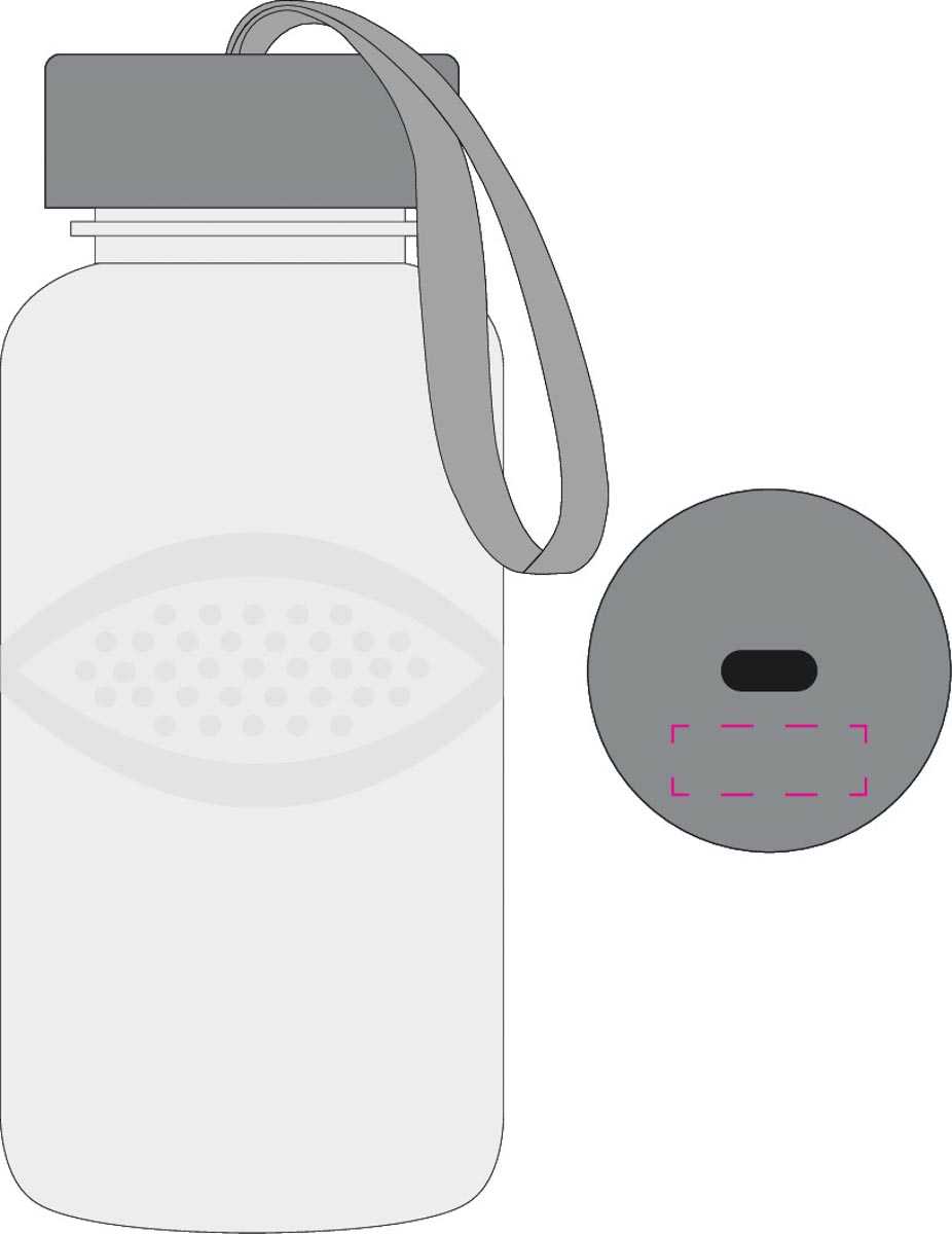 auf Deckel (2,8x1 cm)