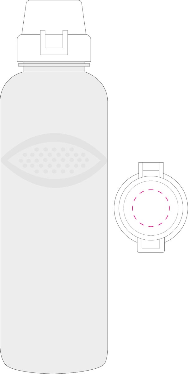 auf Deckel (Ø 2,7 cm)