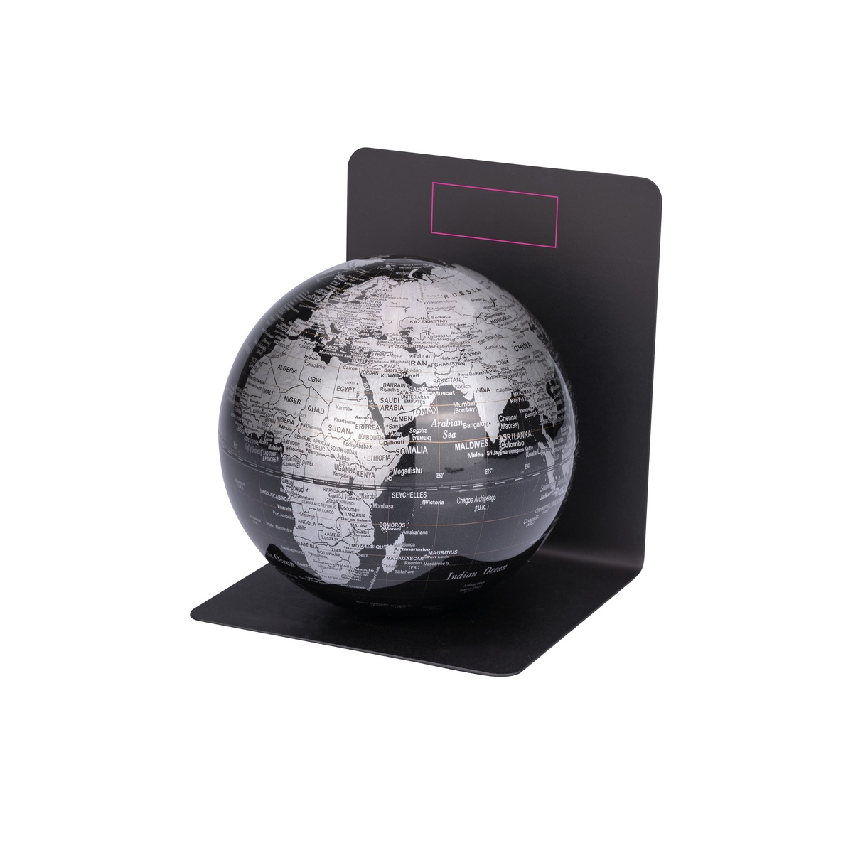 oben auf Vorderseite (4,5 x 2 cm)