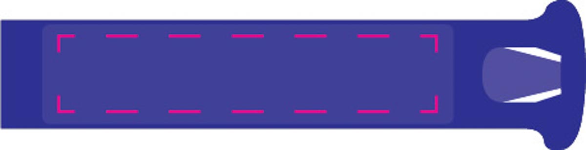 Oben Vertiefung (5x1 cm)