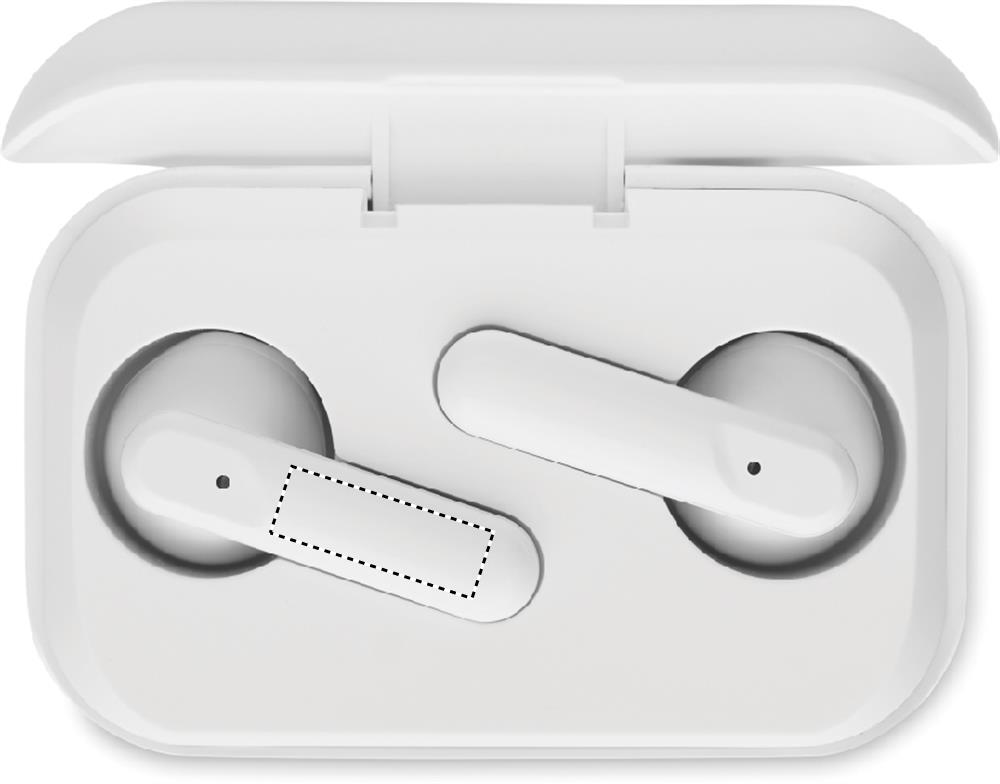 Ohrstöpsel rechts (0,5 x 1,5 cm)