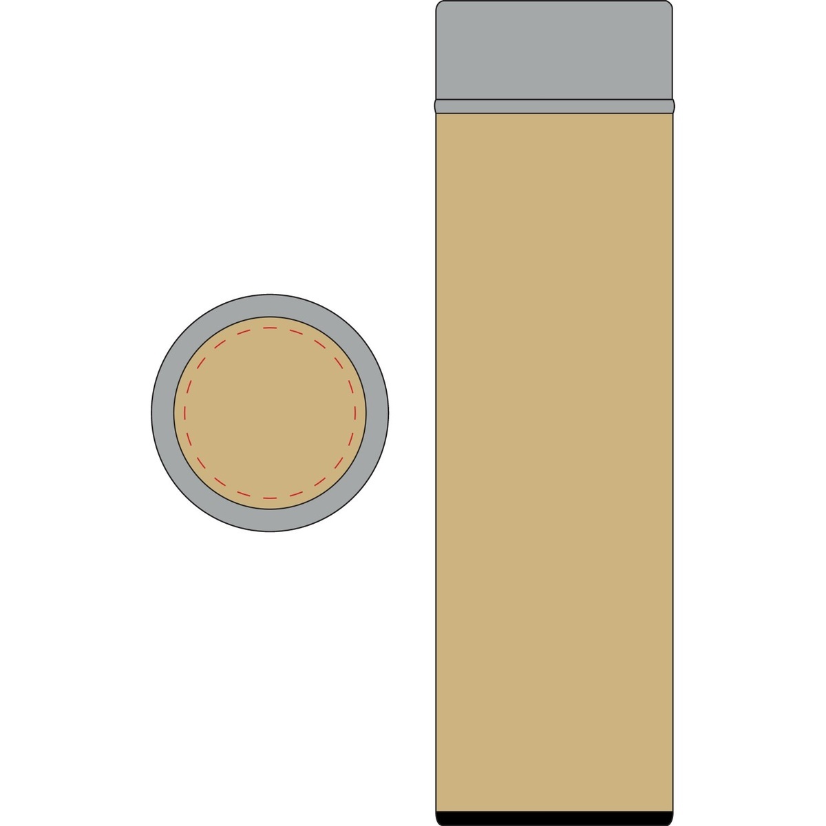 auf Deckel (Ø 50 mm)
