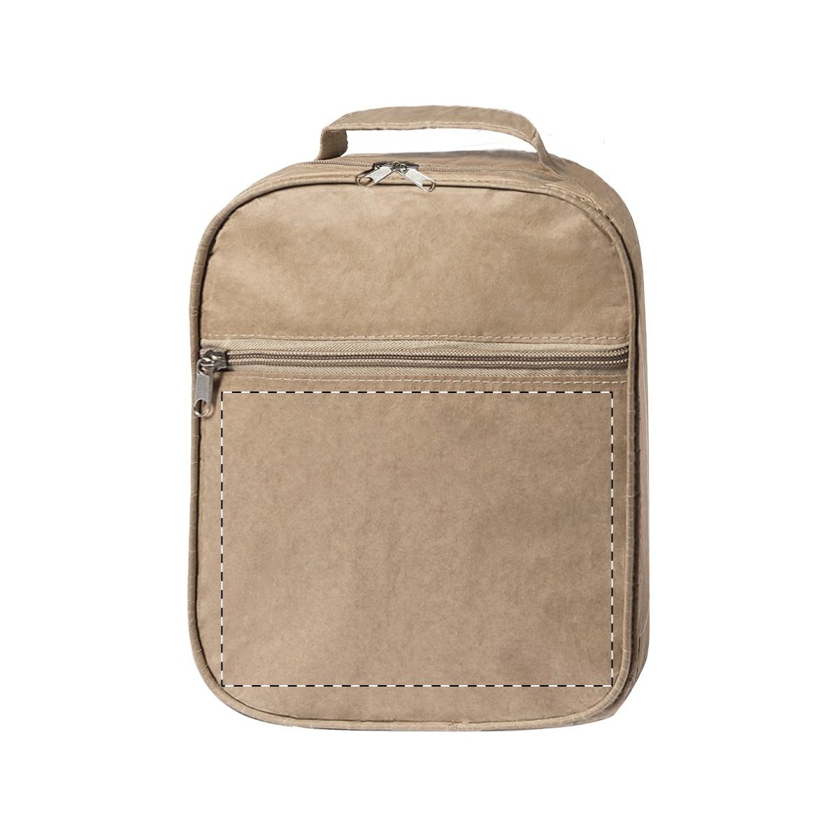 Unterhalb Reißverschluss (150 x 150 mm)