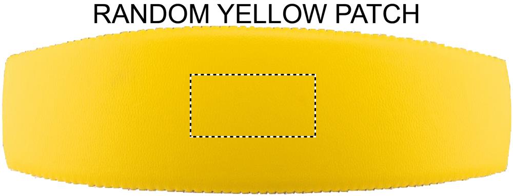 Zufälliger Einzelner Fleck (2 x 4 cm)