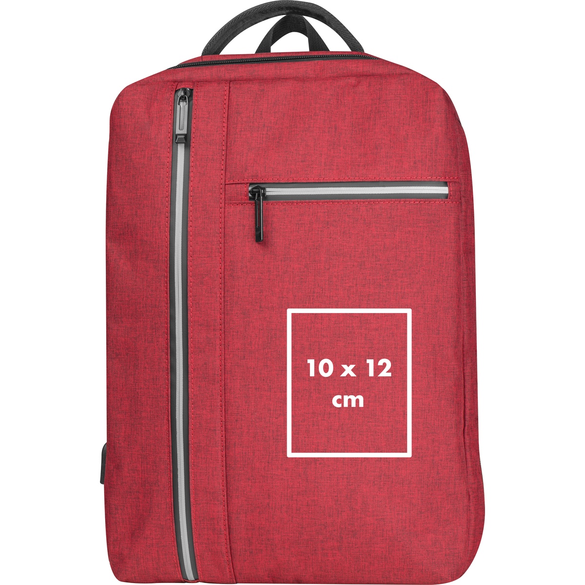 Auf der Vorderseite (10 x 12 cm)