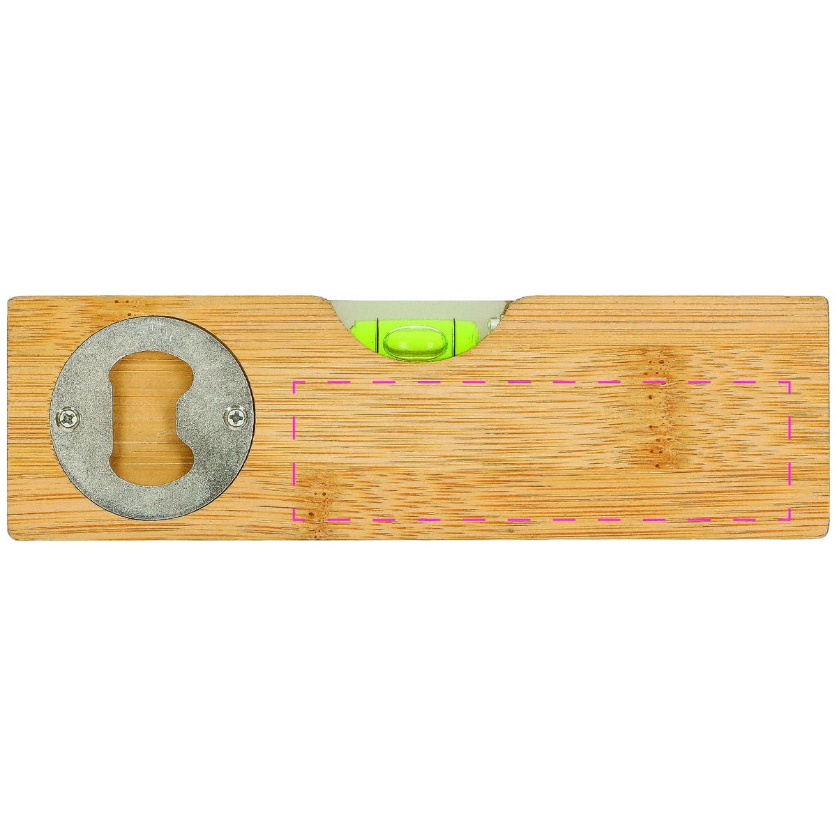 mittig RS neben Flaschenöffner (25 x 90 mm)