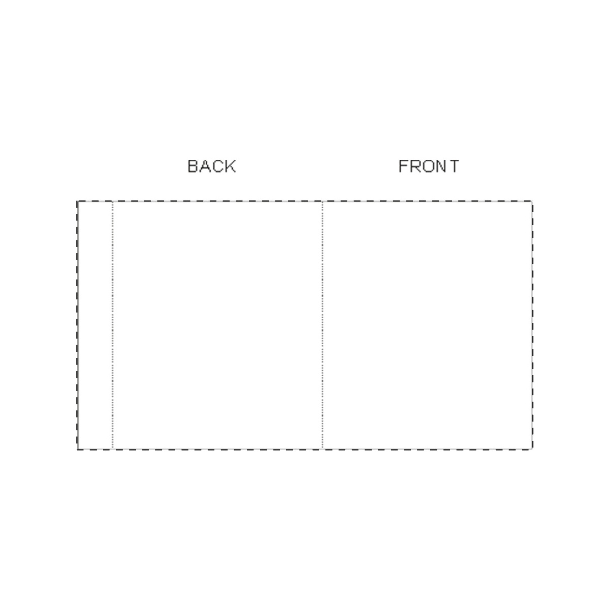 Maßgefertigte Papierbanderole (77 x 136 mm)