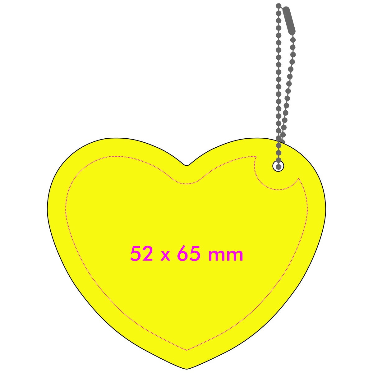 Vorderseite (5,2 x 6,5 cm)