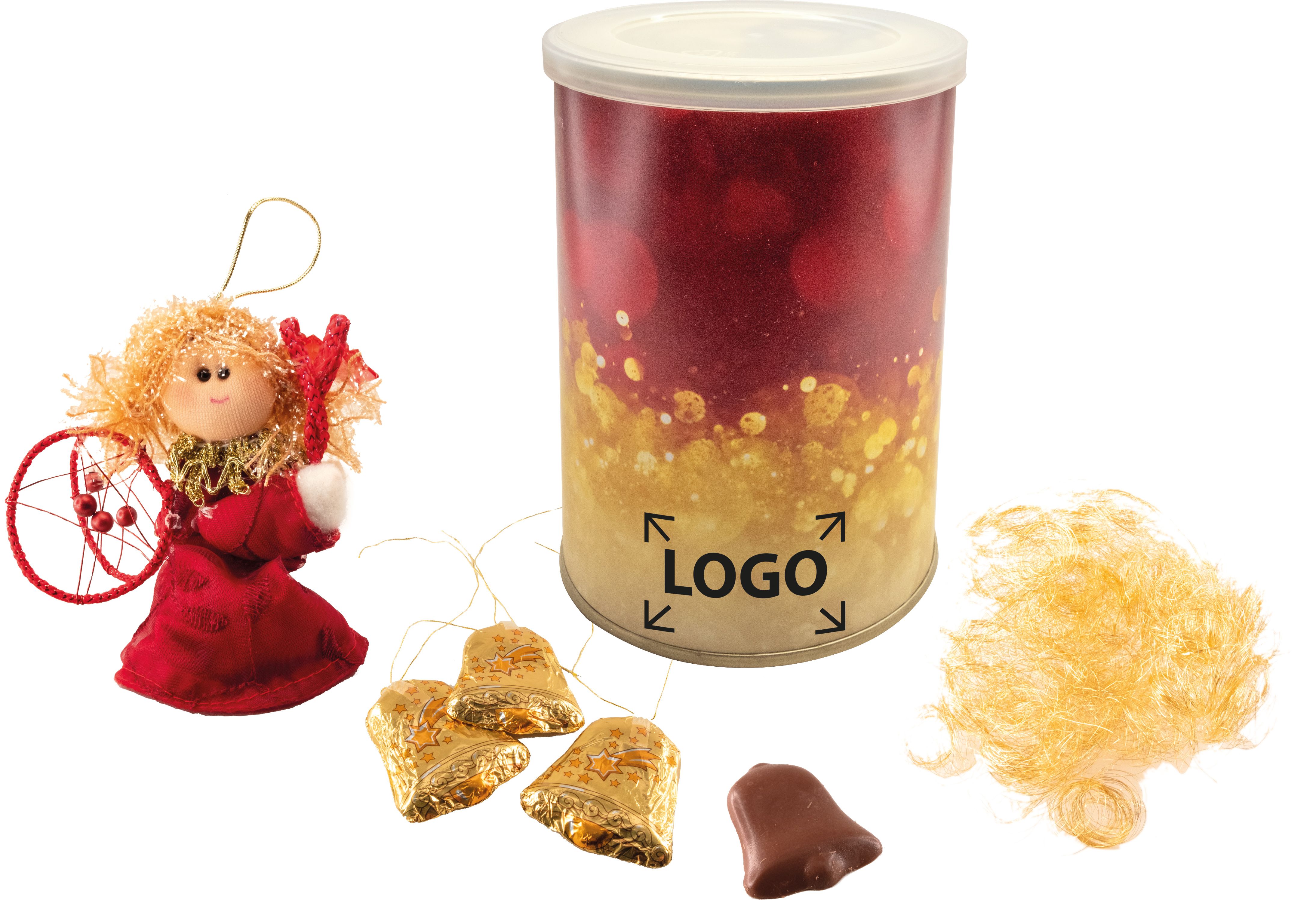 auf die Banderole (23,3 x 10,4 cm)