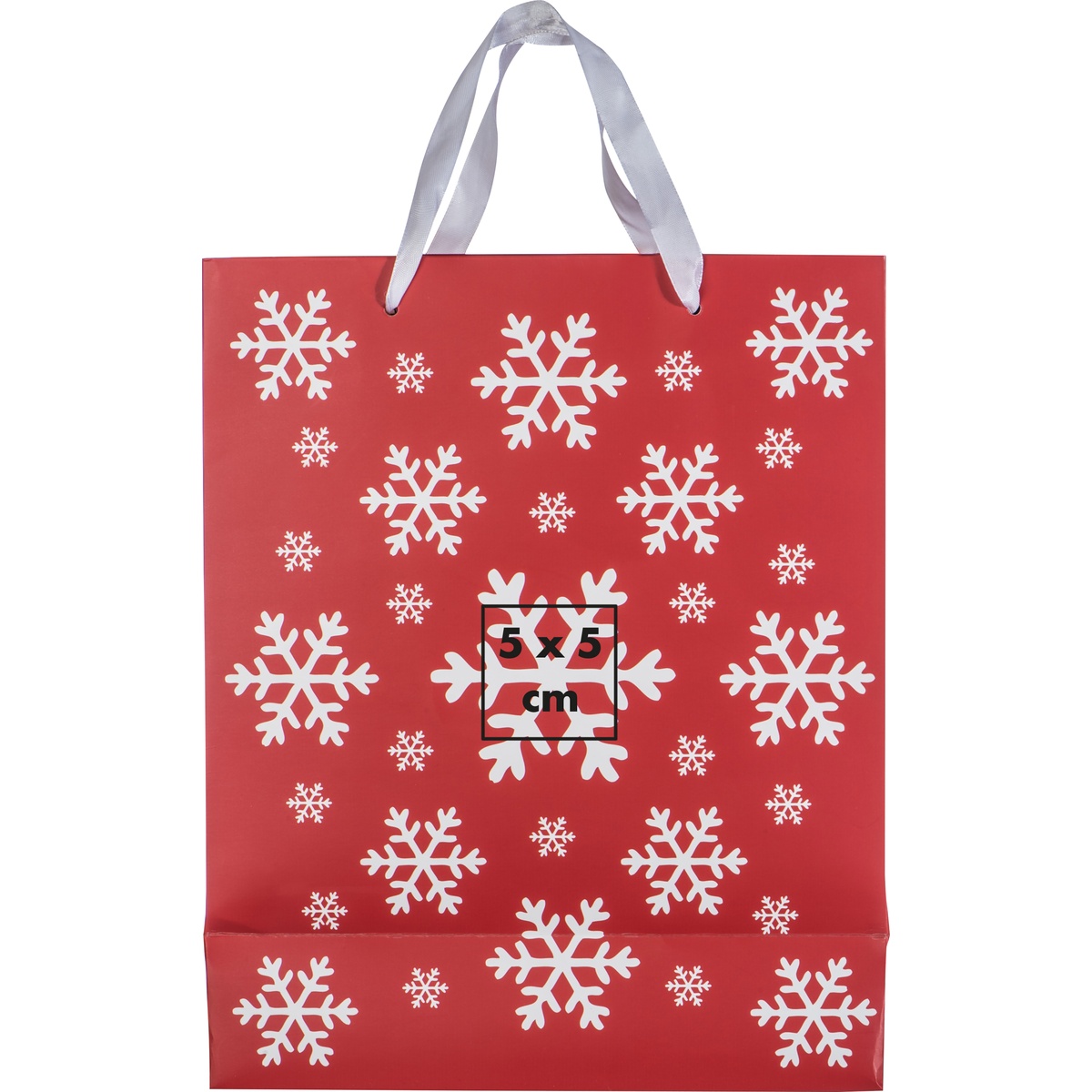 Auf die Tasche/Beutel (5 x 5 cm)