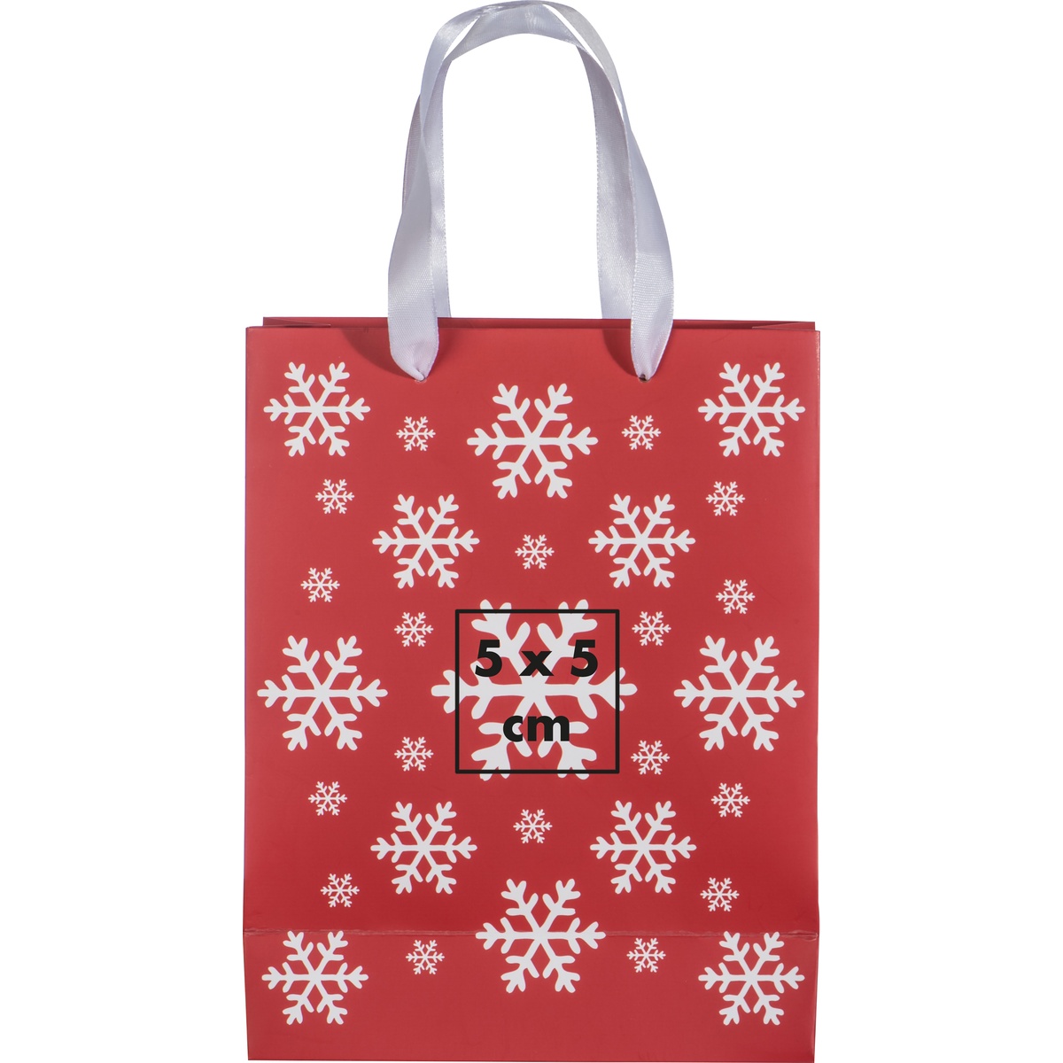 Auf die Tasche/Beutel (5 x 5 cm)