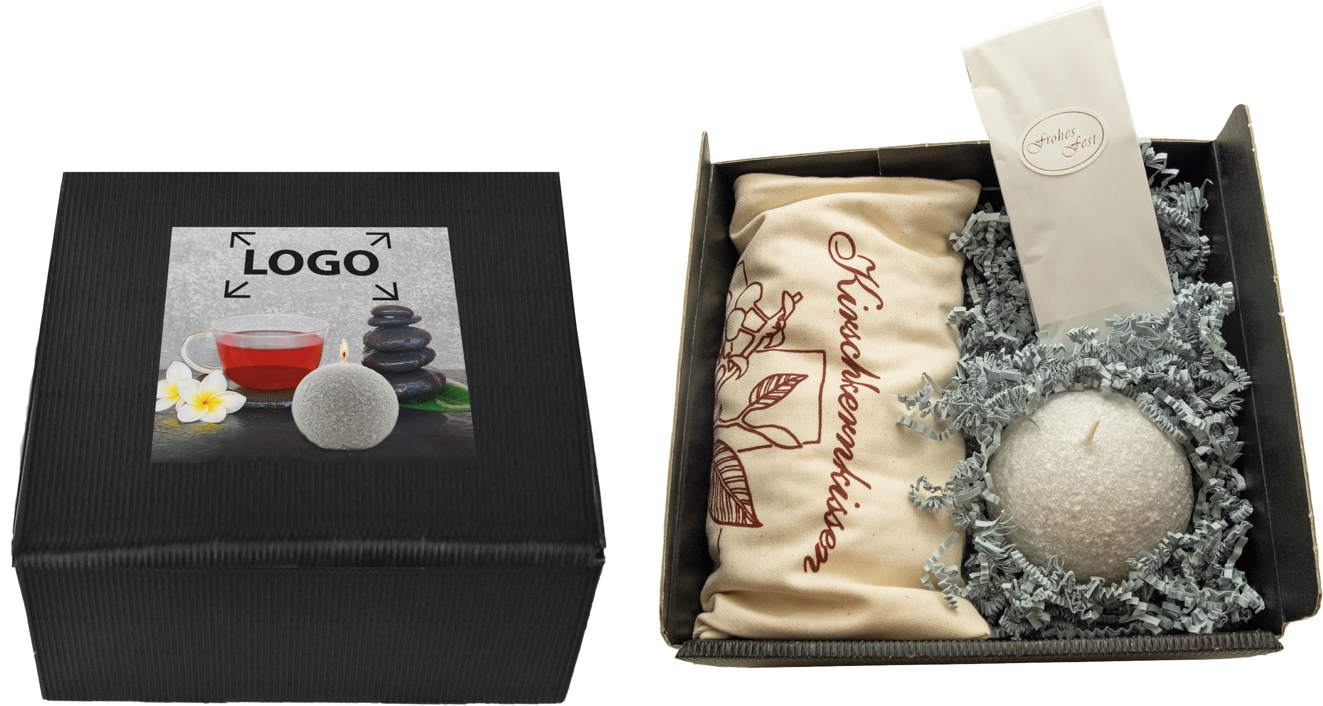 auf das Etikett (12,0 x 12,0 cm)