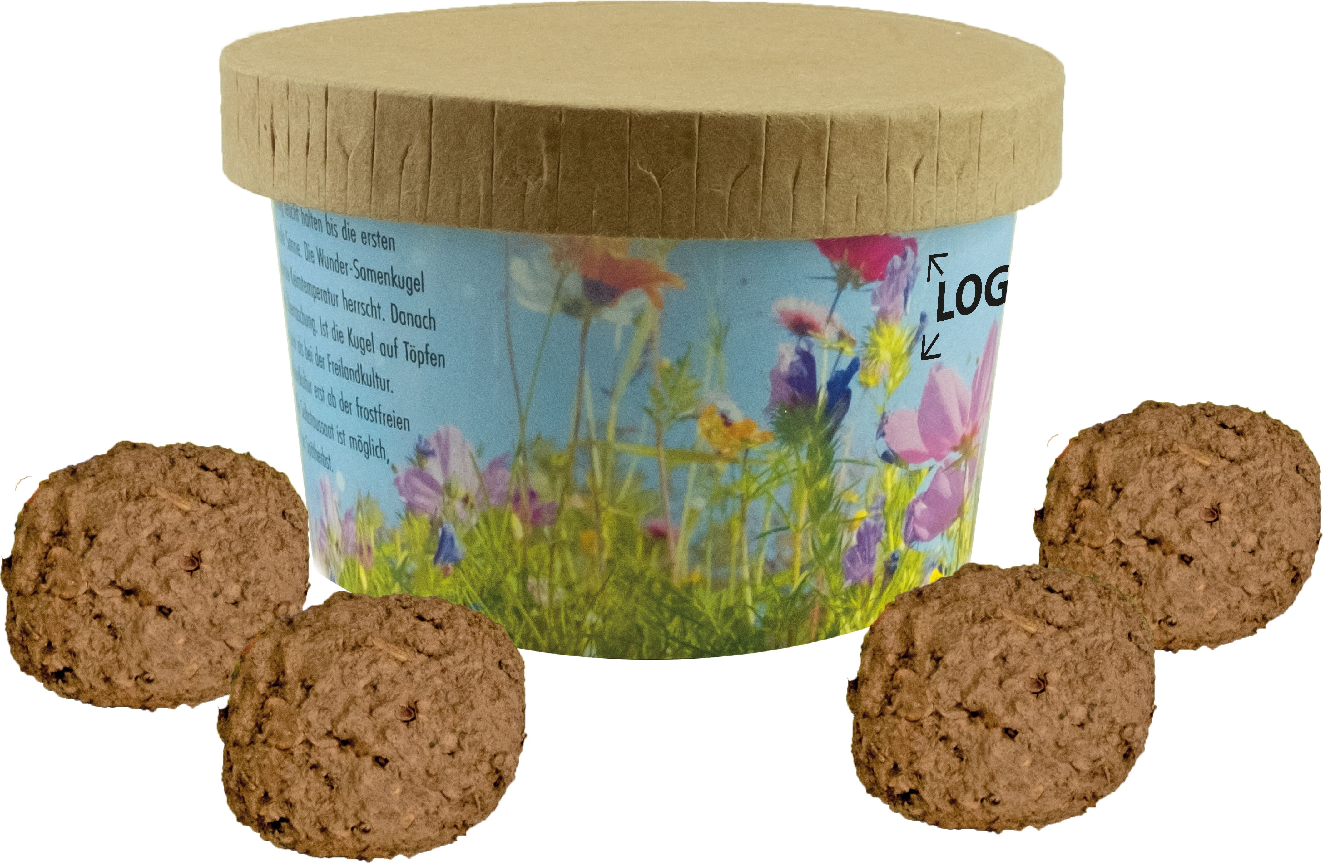 auf die Banderole (21,5 x 4,2 cm)