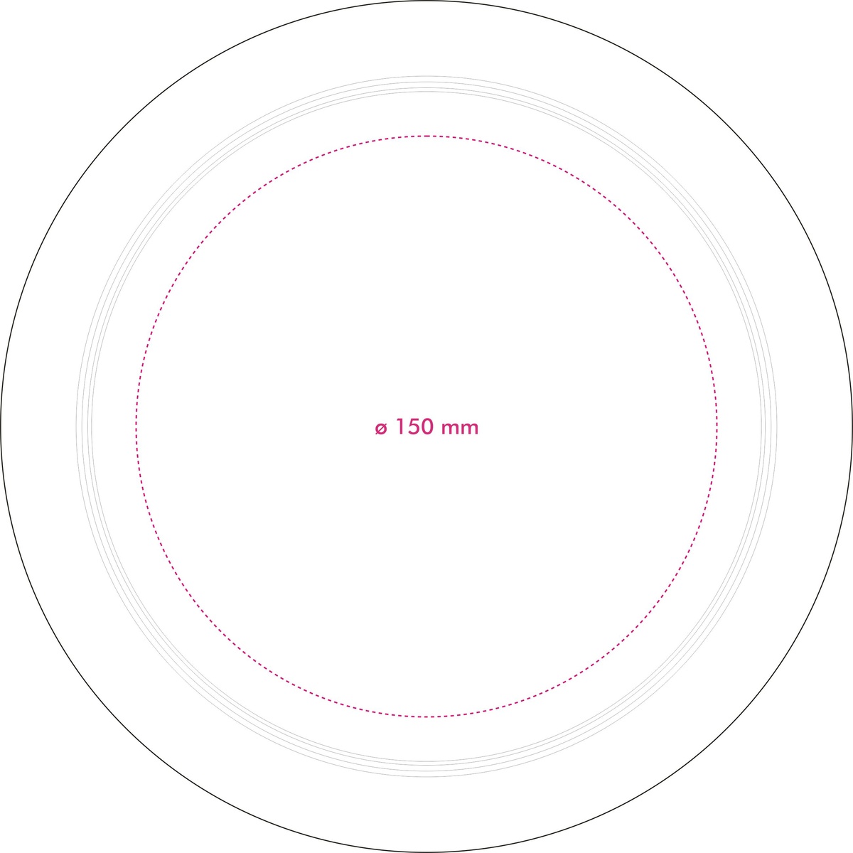 Vorderseite (ø 15 cm)