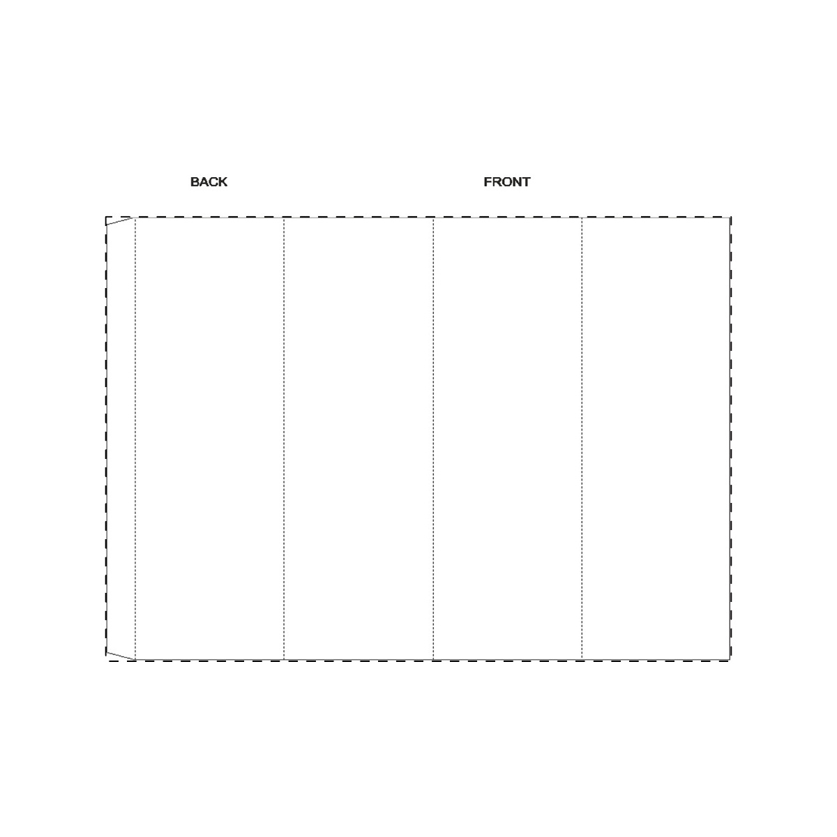 Maßgefertigte Papierbanderole (286 x 203 mm)