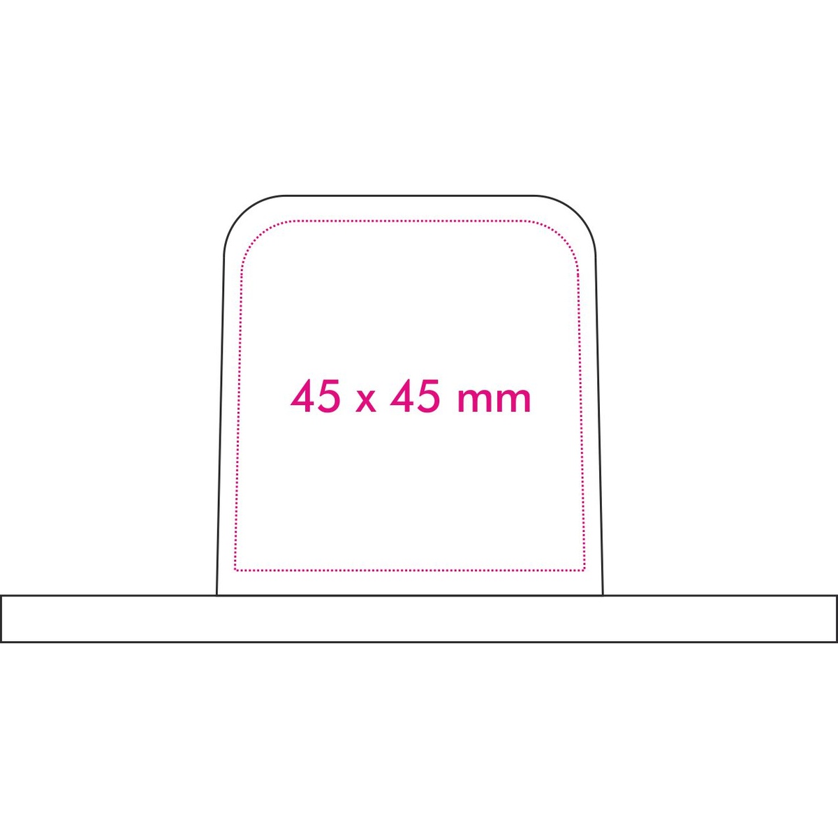 rechts (4,5 x 4,5 cm)