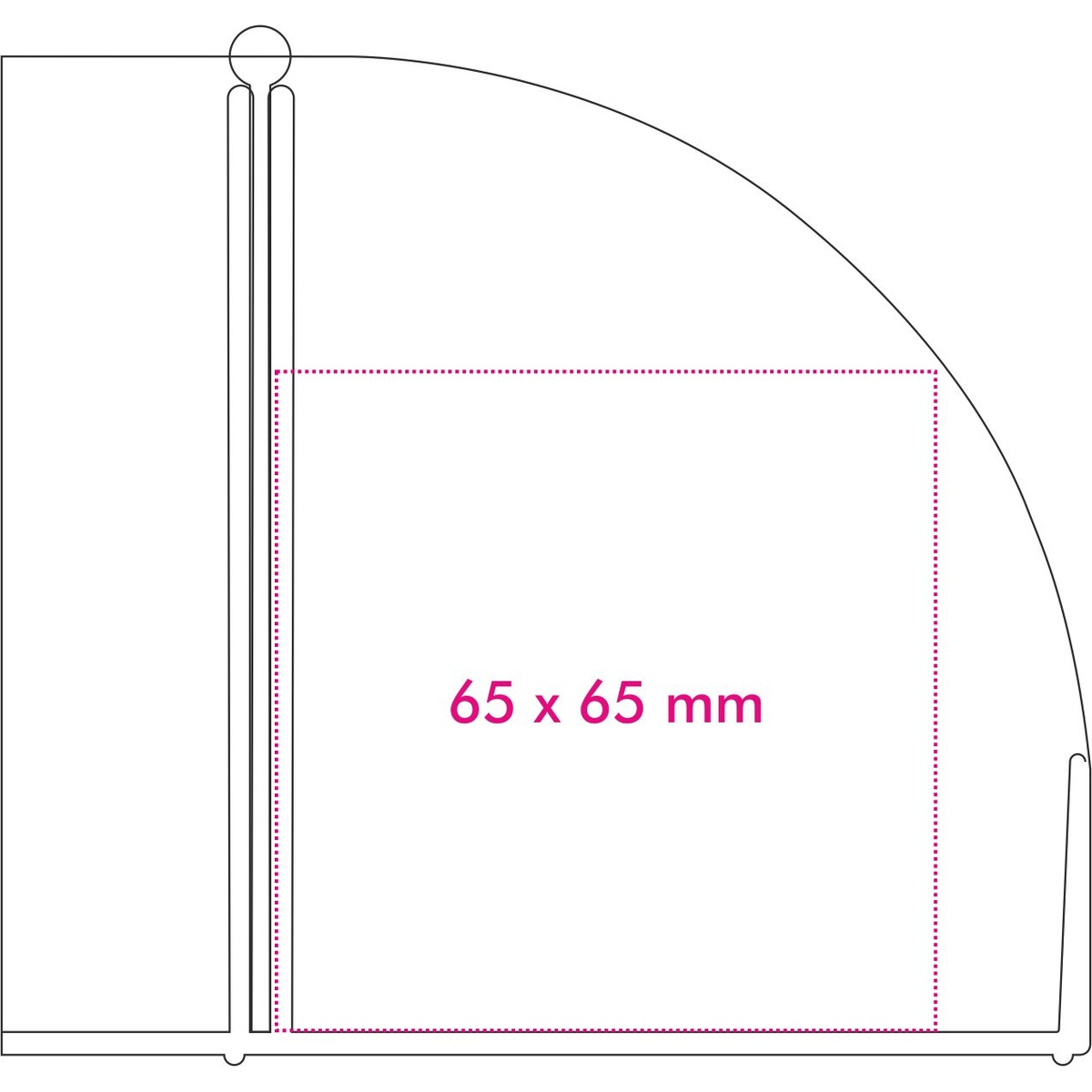 links (7,1 x 8,9 cm)