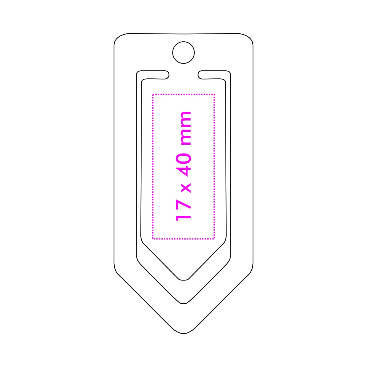 Rückseite (1,7 x 4 cm)