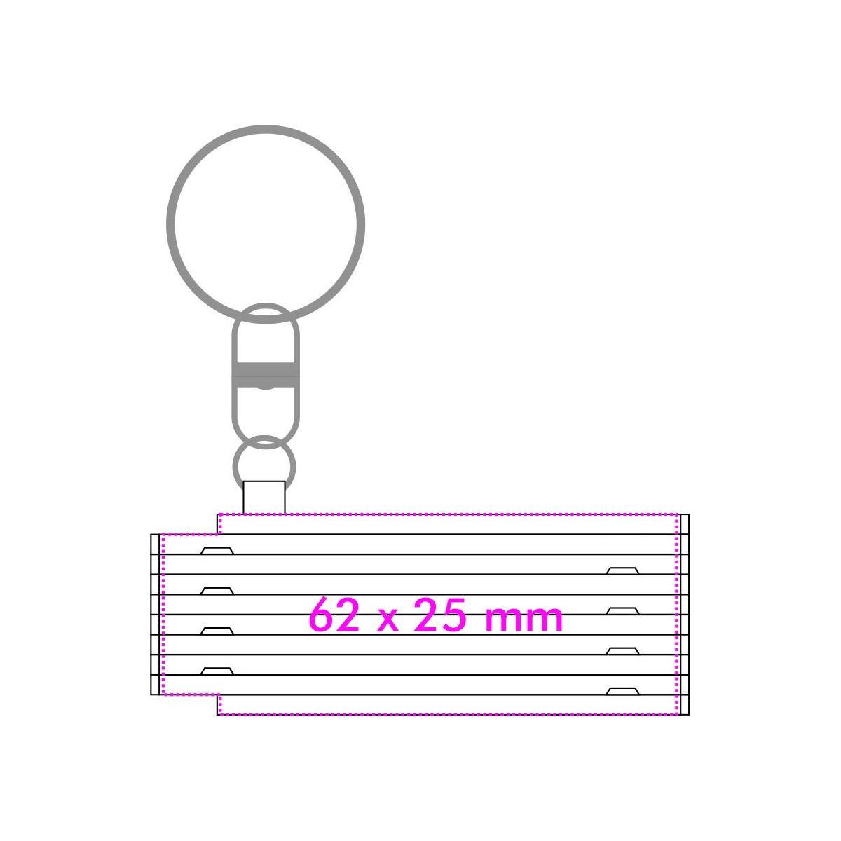 Rückseite (6,2 x 2,5 cm)