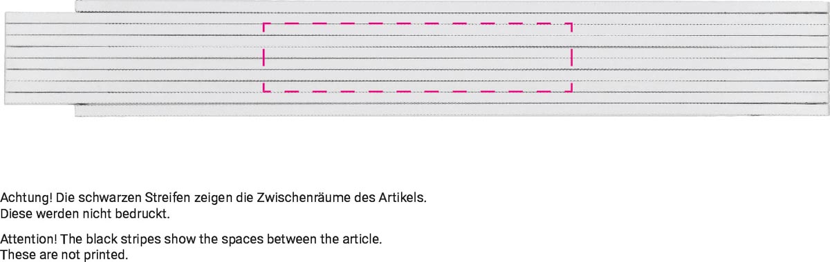 mittig (9x2 cm)