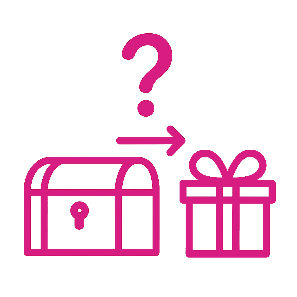 Rätselstation mit Überraschungsbox Rätselstation mit Überraschungsbox