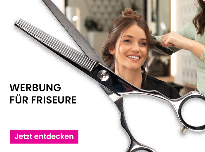 Werbung für Friseure Artikelteaser Werbung für Friseure Artikelteaser