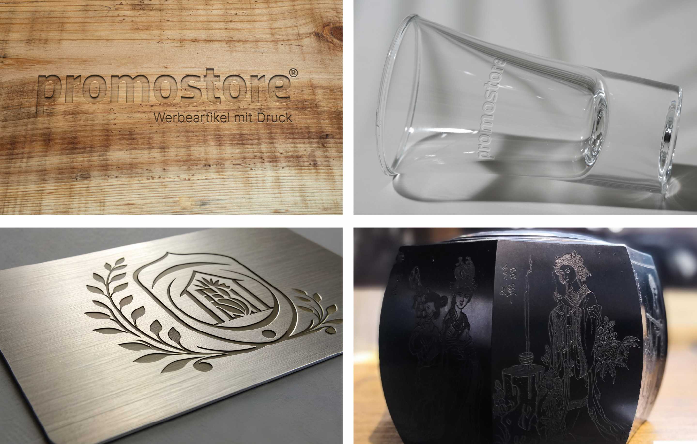 Druckbeispiele für eine Gravur Druckbeispiele für eine Gravur