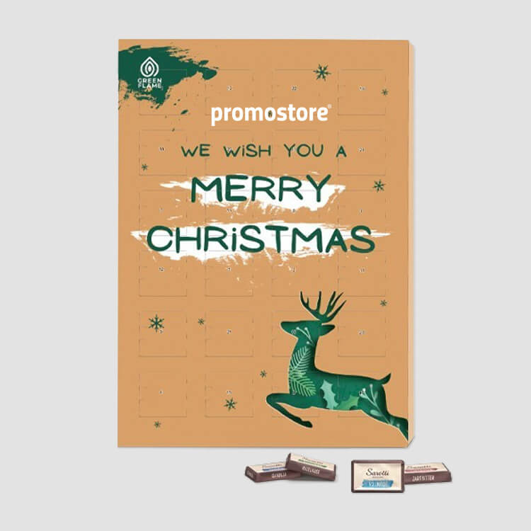 Weihnachtskalender bedrucken mit Logo Weihnachtskalender bedrucken mit Logo